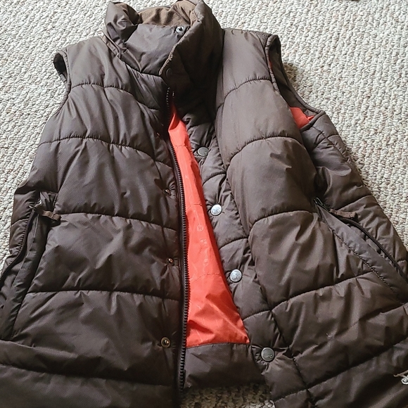 Puffer vest brown by Burton - Picture 1 of 8